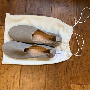 Poppy Barley At-Leisure Slip-On in Nubuck Concrete